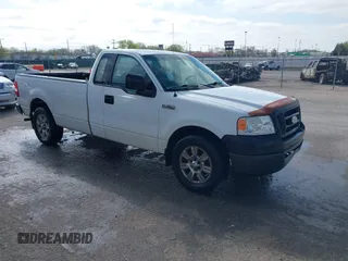 2007 Ford F-150 XL with VIN 1FTRF12247KC68364, listed as a IAAI auction lot 41856581 with 133,659 mi miles. Bid and sale history available at carsss.com. Image 1.