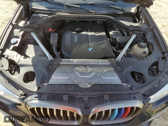 2019 BMW X3 M40i with VIN 5UXTS3C54K0Z05732, listed as a Copart auction lot 45658765 with 103,357 mi miles and Salvage Title. Bid and sale history available at DreamBid. Image 11.