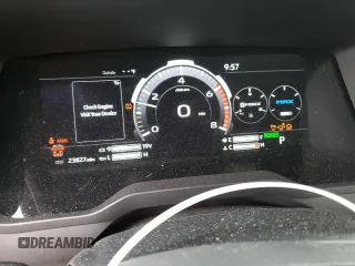 2023 Toyota Sequoia SR5 with VIN 7SVAAABAXPX007350, listed as a Copart auction lot 44490015 with 23,827 mi miles and Salvage Title. Bid and sale history available at carsss.com. Image 9.