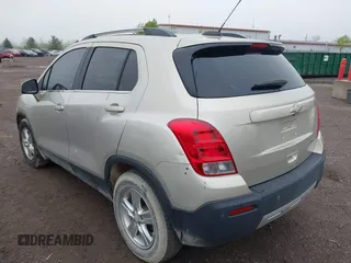 2016 Chevrolet Trax LT with VIN 3GNCJLSB6GL133148, listed as a IAAI auction lot 42196293 with Not Provided miles and . Bid and sale history available at DreamBid. Image 3.