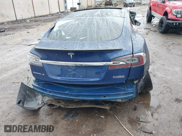 2016 Tesla Model S 90D with VIN 5YJSA1E44GF169960, listed as a IAAI auction lot 41523807 with 124,738 mi miles and . Bid and sale history available at DreamBid. Image 16.