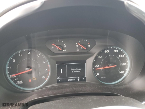 2020 Chevrolet Malibu LT with VIN 1G1ZD5STXLF050446, listed as a Copart auction lot 49245595 with 81,861 mi miles and Salvage Title. Bid and sale history available at carsss.com. Image 9.