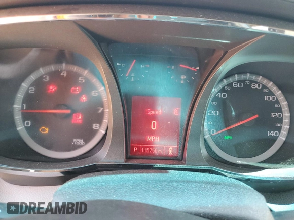 2012 GMC Terrain SLT-1 with VIN 2GKFLUE50C6343128, listed as a Copart auction lot 59890975 with 115,750 mi miles and Clean title. Bid and sale history available at DreamBid. Image 9.