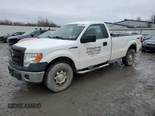 2014 Ford F-150 XL with VIN 1FTNF1EF5EKF17541, listed as a Copart auction lot 83763984 with 256,526 mi miles and Clean Title. Bid and sale history available at carsss.com. Image 1.