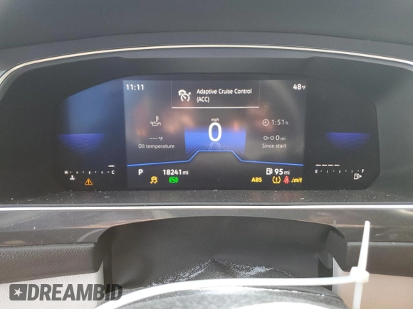 2023 Volkswagen Tiguan SE with VIN 3VVNB7AX4PM024346, listed as a Copart auction lot 80693914 with 18,241 mi miles and Salvage title. Bid and sale history available at DreamBid. Image 9.
