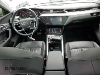 2021 Audi e-tron Sportback Premium Plus with VIN WA12AAGE3MB000740, listed as a Copart auction lot 61276315 with 51,527 mi miles and Salvage title. Bid and sale history available at DreamBid. Image 8.