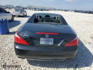 2014 Mercedes-Benz SL-Class SL 550 with VIN WDDJK7DA4EF027626, listed as a Copart auction lot 45666115 with 0 mi miles and Salvage Title. Bid and sale history available at carsss.com. Image 6.