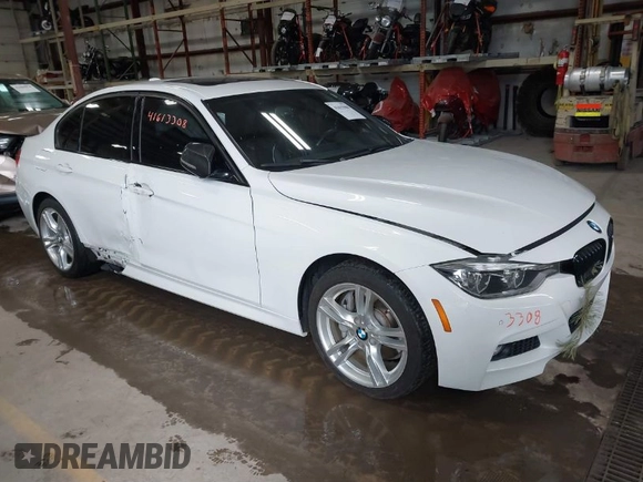 2017 BMW 3 Series 340i xDrive with VIN WBA8B7G55HNU37351, listed as a IAAI auction lot 41613308 with 102,280 mi miles and . Bid and sale history available at DreamBid. Image 1.