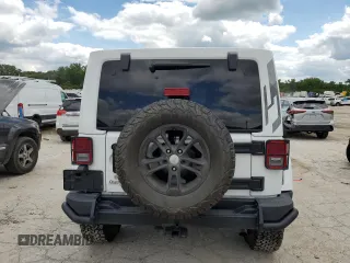2017 Jeep Wrangler Unlimited Sahara with VIN 1C4BJWEG6HL612289, listed as a Copart auction lot 58479505 with 167,208 mi miles and Salvage title. Bid and sale history available at DreamBid. Image 6.