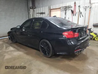 2015 BMW 3 Series 335i xDrive with VIN WBA3B9G56FNR93686, listed as a Copart auction lot 76399994 with 100,469 mi miles and Salvage Title. Bid and sale history available at carsss.com. Image 2.