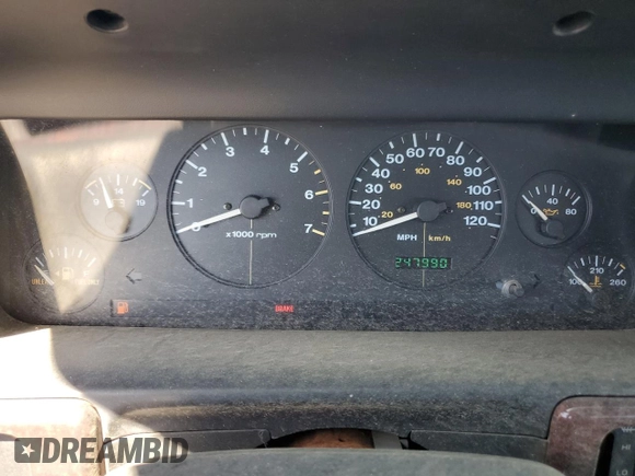1998 Jeep Grand Cherokee Laredo with VIN 1J4GZ58Y4WC109610, listed as a Copart auction lot 58705124 with 247,990 mi miles and Salvage Title. Bid and sale history available at carsss.com. Image 9.