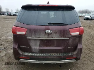 2018 Kia Sedona SX-L with VIN KNDME5C16J6375796, listed as a Copart auction lot 83982744 with 108,289 mi miles and Clean Title. Bid and sale history available at carsss.com. Image 6.