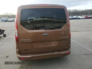 2014 Ford Transit Connect Titanium z VIN NM0GE9G72E1148012, wystawiony jako Copart lot #50765065 z przebiegiem 142 169 mil mil oraz Szkoda całkowita • Salvage title. Historia ofert i sprzedaży dostępna na DreamBid. Obrazek 6.