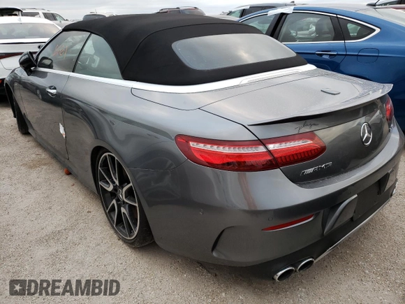 2019 Mercedes-Benz E 53 AMG with VIN WDD1K6BB5KF086265, listed as a Copart auction lot 62423152 with Not Provided miles and . Bid and sale history available at DreamBid. Image 3.