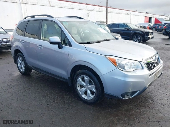2015 Subaru Forester 2.5i Premium with VIN JF2SJADC2FH485351, listed as a IAAI auction lot 41781460 with 149,434 mi miles. Bid and sale history available at carsss.com. Image 1.