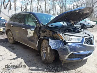 2018 Acura MDX Technology with VIN 5J8YD4H57JL005535, listed as a IAAI auction lot 42027222 with 91,082 mi miles and . Bid and sale history available at DreamBid. Image 6.