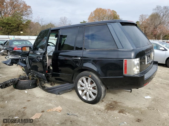2008 Land Rover Range Rover SC with VIN SALMF13478A269311, listed as a Copart auction lot 81406244 with 167,237 mi miles and Salvage Title. Bid and sale history available at carsss.com. Image 2.