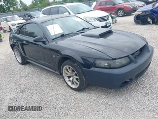 2002 Ford Mustang GT Deluxe z VIN 1FAFP42X82F158373, wystawiony jako IAAI lot #42299510 z przebiegiem 178 567 mil mil oraz . Historia ofert i sprzedaży dostępna na DreamBid. Obrazek 1.