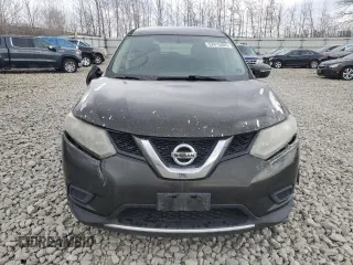 2015 Nissan Rogue SV with VIN KNMAT2MV6FP506851, listed as a Copart auction lot 52413405 with 114,631 mi miles and Clean Title. Bid and sale history available at carsss.com. Image 5.