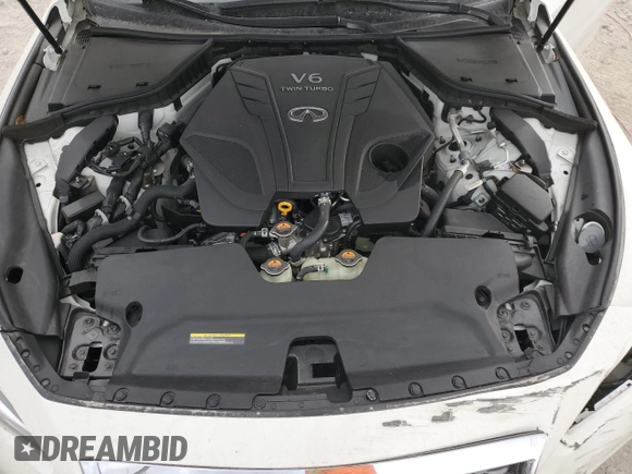 2023 Infiniti Q50 Luxe with VIN JN1EV7BP7PM512581, listed as a Copart auction lot 47835075 with 22,864 mi miles and Salvage Title. Bid and sale history available at DreamBid. Image 13.