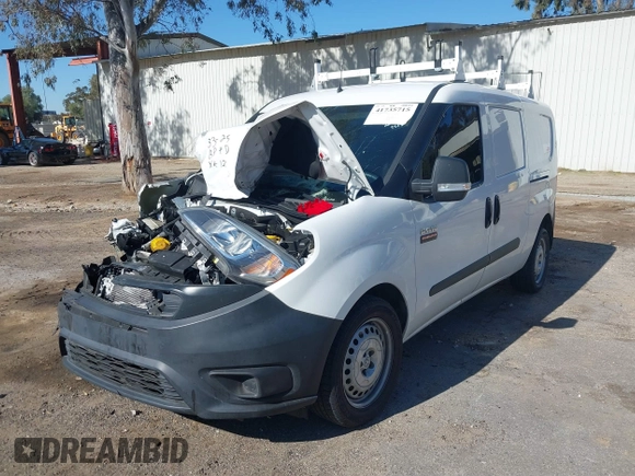 2021 Ram ProMaster City Cargo Tradesman with VIN ZFBHRFAB5M6T67218, listed as a IAAI auction lot 41735715 with 23,157 mi miles and . Bid and sale history available at carsss.com. Image 17.