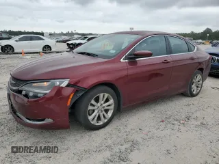 2015 Chrysler 200 Limited with VIN 1C3CCCAB1FN671313, listed as a Copart auction lot 53088965 with 154,170 mi miles and Clean Title. Bid and sale history available at carsss.com. Image 1.