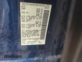 2017 Nissan Titan Platinum Reserve z VIN 1N6BA1F40HN569996, wystawiony jako Copart lot #55887505 z przebiegiem 93 488 mil mil oraz Szkoda całkowita • Salvage title. Historia ofert i sprzedaży dostępna na DreamBid. Obrazek 13.