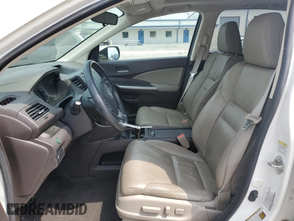 2012 Honda CR-V EX-L with VIN 5J6RM4H74CL060607, listed as a Copart auction lot 52806065 with 132,045 mi miles and Salvage Title. Bid and sale history available at carsss.com. Image 7.