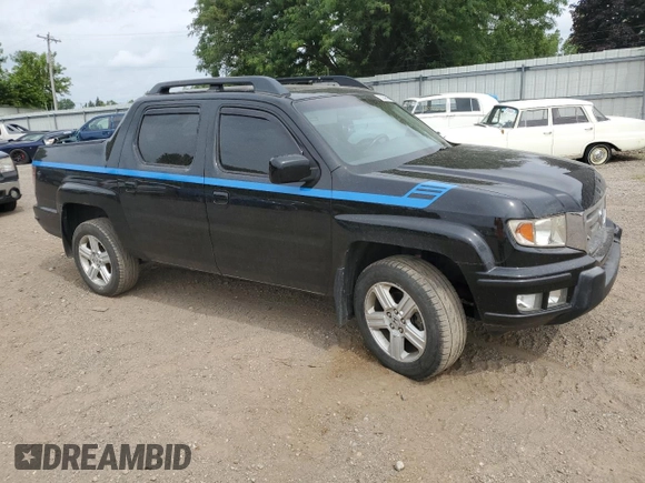 2010 Honda Ridgeline RTL with VIN 5FPYK1F5XAB014004, listed as a Copart auction lot 62848595 with 131,920 mi miles and Clean title. Bid and sale history available at DreamBid. Image 4.