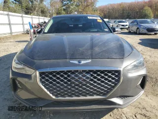 2019 Genesis G70 2.0T Advanced with VIN KMTG44LA5KU015394, listed as a Copart auction lot 81923194 with 128,676 mi miles and Salvage Title. Bid and sale history available at carsss.com. Image 5.