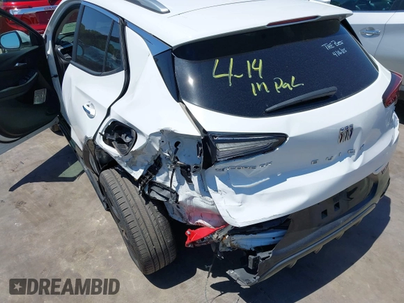 2024 Buick Encore GX Sport Touring with VIN KL4AMDSL6RB134272, listed as a IAAI auction lot 42235088 with 24,769 mi miles and . Bid and sale history available at DreamBid. Image 6.