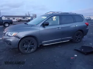 2017 Nissan Pathfinder SL with VIN 5N1DR2MM6HC658847, listed as a Copart auction lot 85278744 with 78,875 mi miles and Clean title. Bid and sale history available at DreamBid. Image 1.