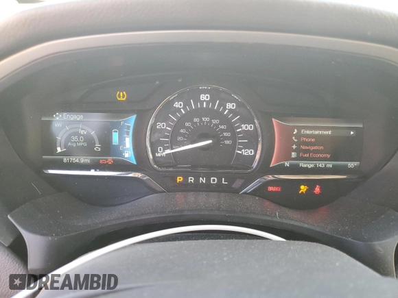 2018 Lincoln MKZ Hybrid Reserve с VIN 3LN6L5MU7JR625343, выставлен на аукционе Copart как лот 42809675 с пробегом 81 754 миль миль и Списание • Salvage title. История ставок и продаж доступна на DreamBid. Изображение 9.