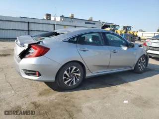 2016 Honda Civic Sedan EX with VIN 19XFC2F75GE232841, listed as a Copart auction lot 52128065 with 55,560 mi miles and Salvage Title. Bid and sale history available at carsss.com. Image 3.