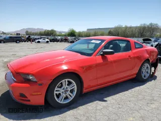 2014 Ford Mustang V6 with VIN 1ZVBP8AM1E5327826, listed as a Copart auction lot 57093825 with 158,268 mi miles and Salvage title. Bid and sale history available at DreamBid. Image 1.