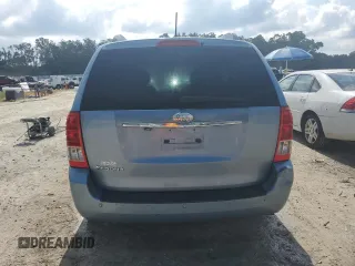 2012 Kia Sedona LX with VIN KNDMG4C72C6498832, listed as a Copart auction lot 78017424 with 167,289 mi miles and Salvage Title. Bid and sale history available at carsss.com. Image 6.