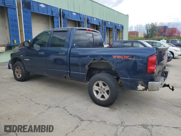 2008 Dodge 1500 ST with VIN 1D7HU18288J129733, listed as a Copart auction lot 53125745 with 201,051 mi miles and Clean Title. Bid and sale history available at DreamBid. Image 2.