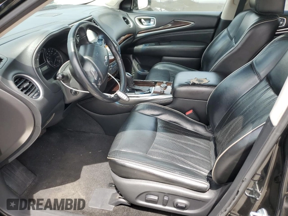 2016 Infiniti QX60 with VIN 5N1AL0MM5GC522443, listed as a Copart auction lot 56608225 with 173,181 mi miles and Salvage Title. Bid and sale history available at DreamBid. Image 7.