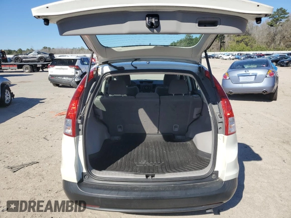 2013 Honda CR-V LX with VIN 5J6RM3H34DL039944, listed as a Copart auction lot 47765655 with 108,445 mi miles and Salvage Title. Bid and sale history available at carsss.com. Image 6.