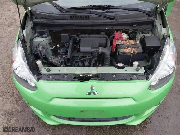2015 Mitsubishi Mirage DE with VIN ML32A3HJ3FH003816, listed as a IAAI auction lot 41653146 with 121,638 mi miles. Bid and sale history available at carsss.com. Image 10.