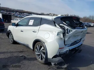 2023 Nissan Murano SL with VIN 5N1AZ2CS3PC134640, listed as a IAAI auction lot 41790117 with 18,532 mi miles. Bid and sale history available at carsss.com. Image 3.