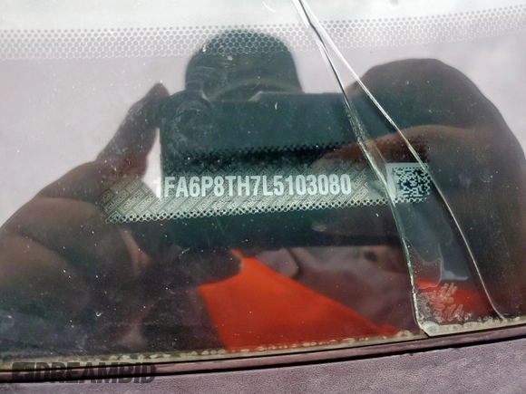 2020 Ford Mustang EcoBoost with VIN 1FA6P8TH7L5103080, listed as a Copart auction lot 63707865 with Not provided miles and Salvage title. Bid and sale history available at DreamBid. Image 12.