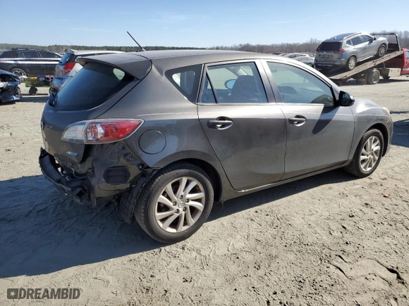 2012 Mazda Mazda3 i Touring with VIN JM1BL1L73C1631287, listed as a Copart auction lot 47729295 with 159,629 mi miles and Salvage Title. Bid and sale history available at carsss.com. Image 3.