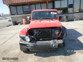 2024 Jeep Gladiator Nighthawk with VIN 1C6HJTAGXRL131534, listed as a Copart auction lot 48869675 with 6,384 mi miles and Salvage Title. Bid and sale history available at carsss.com. Image 5.