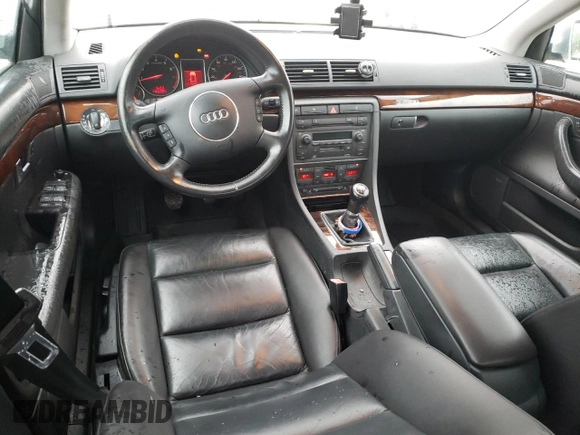 2003 Audi A4 3.0L with VIN WAULT68E73A173999, listed as a Copart auction lot 81371874 with 170,976 mi miles and Clean Title. Bid and sale history available at carsss.com. Image 8.