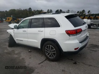 2021 Jeep Grand Cherokee Limited with VIN 1C4RJEBG1MC571318, listed as a Copart auction lot 80360894 with 66,976 mi miles and Salvage title. Bid and sale history available at DreamBid. Image 2.