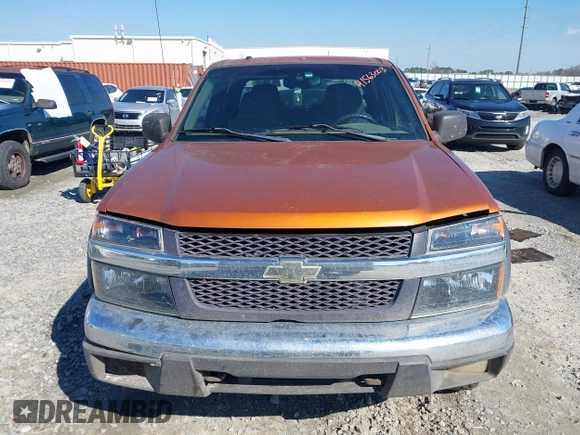 2005 Chevrolet Colorado 1SF LS Z71 with VIN 1GCDT136158216222, listed as a IAAI auction lot 41563003 with 259,490 mi miles. Bid and sale history available at carsss.com. Image 12.