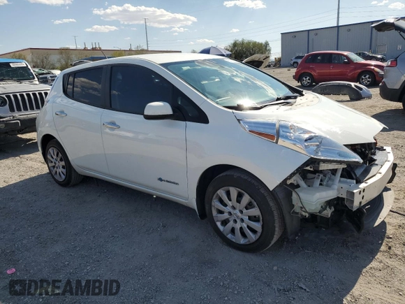 2015 Nissan LEAF SL with VIN 1N4AZ0CP4FC304089, listed as a Copart auction lot 60136545 with 68,423 mi miles and Salvage title. Bid and sale history available at DreamBid. Image 4.