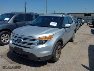 2015 Ford Explorer Limited with VIN 1FM5K7F86FGA26586, listed as a IAAI auction lot 41835232 with 161,191 mi miles. Bid and sale history available at carsss.com. Image 17.