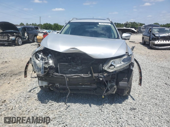 2016 Nissan Rogue SV with VIN 5N1AT2MT0GC743287, listed as a Copart auction lot 54707535 with 86,901 mi miles and Salvage Title. Bid and sale history available at DreamBid. Image 5.
